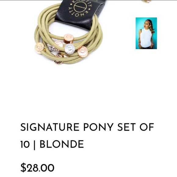 NWT Anthro Signature Pony Set from Notty-Blonde - Picture 3 of 4